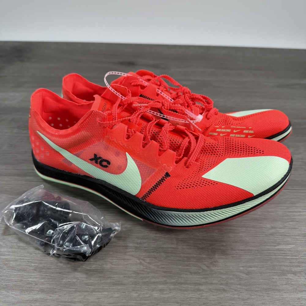 Nike ZoomX Dragonfly XC Shoes Mens Size 12 Red Volt Track Spikes DX7992-600